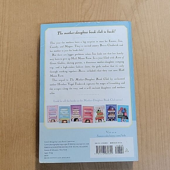 The Mother-Daughter Book Club Heather Vogel Frederick Set Of 4 paperback - Picture 9 of 9